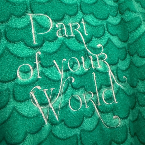 Disney Green Mermaid Robe - Picture 3 of 5